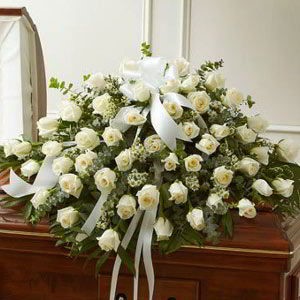  | White Rose Casket