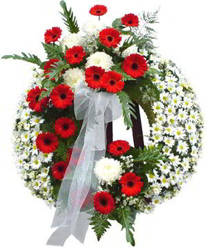 Randolph Florist | Gerbera Wreath